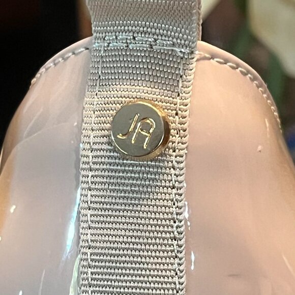 BRAND NEW Jenn Ardor Women's Round Toe Chunky Patent Heel Pump In Nude Size 8.5 - Picture 8 of 9